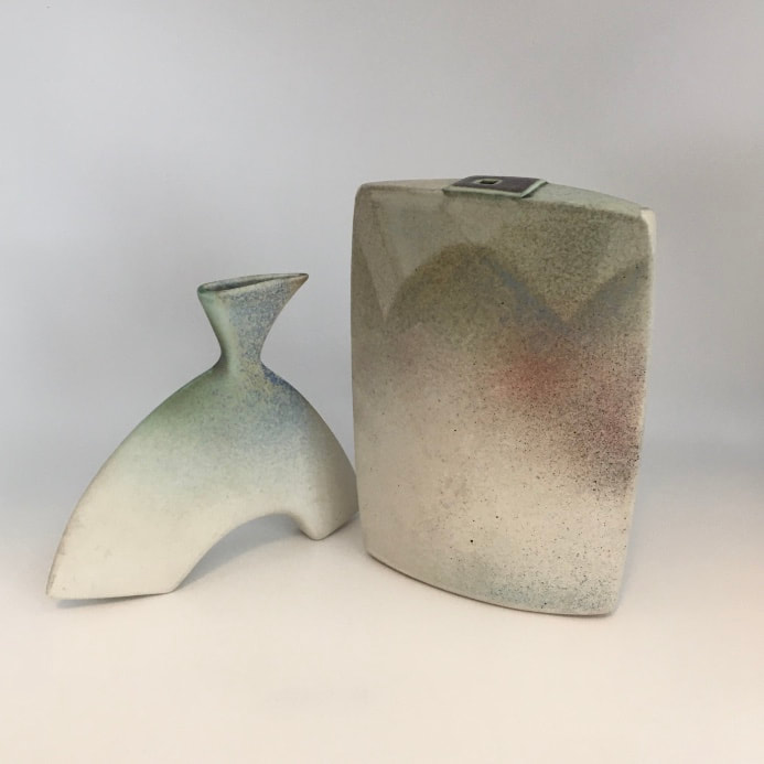 Ron Tribe vases - please email me to sell your pottery by Ron Tribe